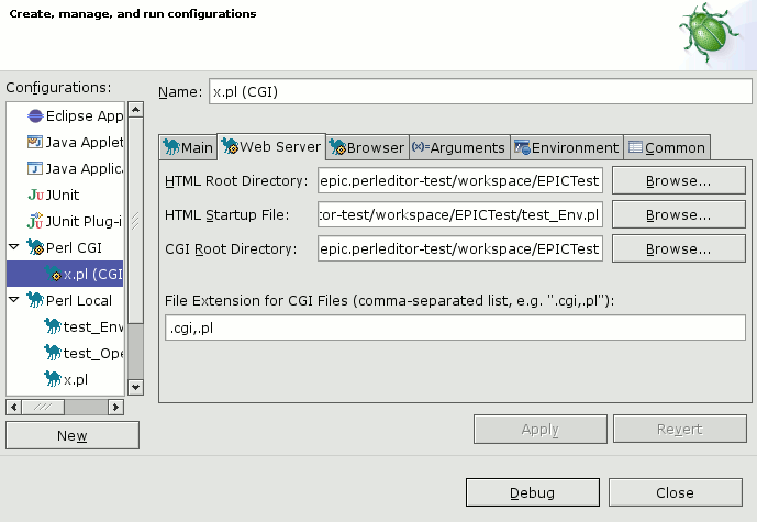 Perl CGI Dialog