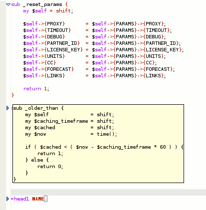 Source Folding